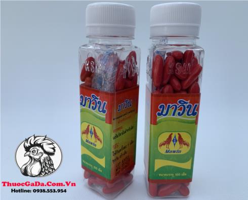 Thuốc Gà Đá MAWIN Của Thái Lan Bổ Sung Vitamin Giúp Bổ Máu Tốt Nhất -  2 Hủ 200 Viên