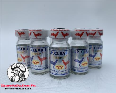 Thuốc Trị Tang Cho Gà Lampam LP.CLEAR-J Hiệu Quả Của Thái Lan -  5 Lọ x 5ml